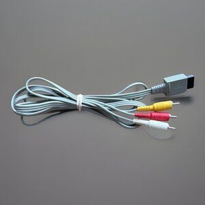 Nintendo Wii AV RCA Audio Video Composite Cable TV Connecting Cord OEM RVL-009